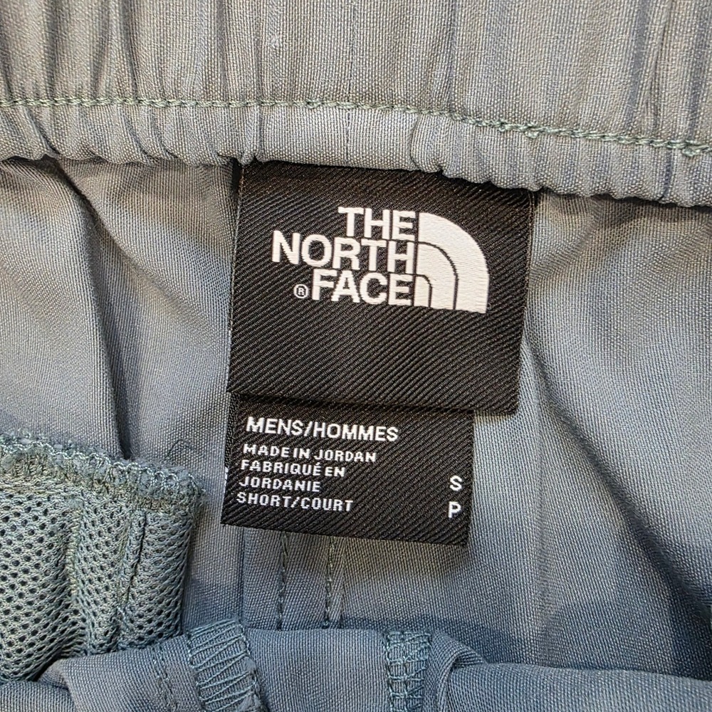 The North Face Mens Small Short Gray Hiking Trail Pants Integrated Belted Nylon - Picture 4 of 9